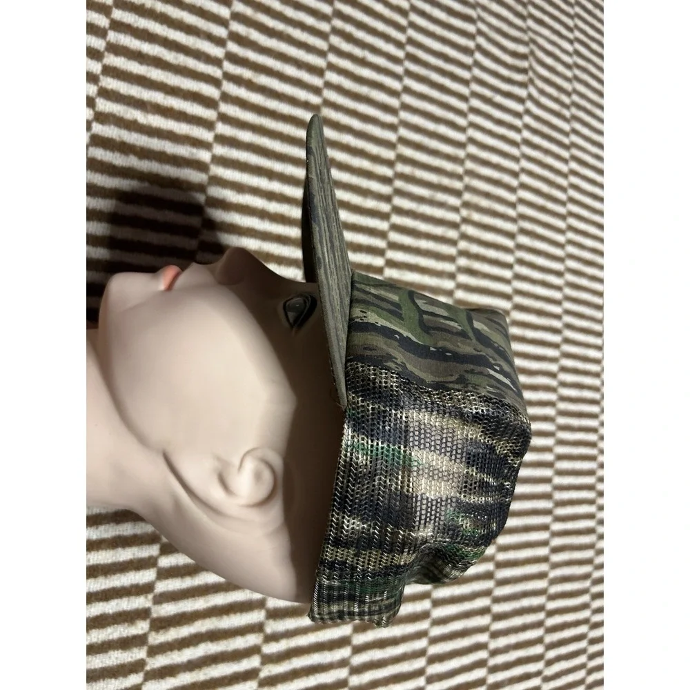 Vintage Camo Trucker Hat Lot USA Made Mesh Snapback Mossy Oak Realtree Style